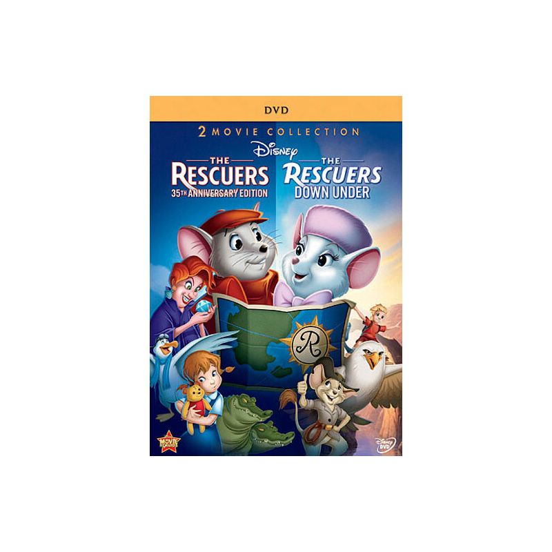 The Rescuers: 35th Anniversary Edition/The Rescuers Down Under (DVD), 1 of 2