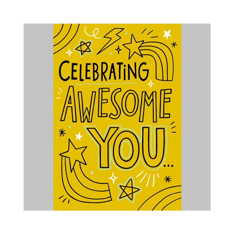 Doodle &#39;Awesome You&#39; Birthday Card, 6 of 8