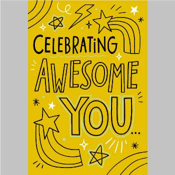 Doodle 'Awesome You' Birthday Card