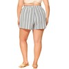Agnes Orinda Women's Plus Size Boho Holiday Beach Pocket Casual Shorts - 4 of 4