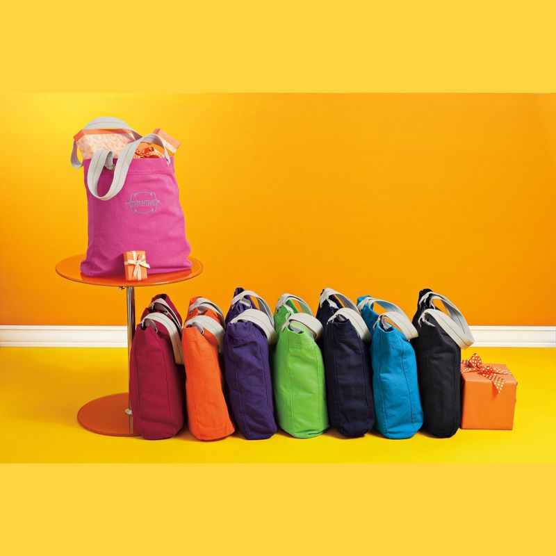 Reusable Tote Handbag Spacious And Durable Canvas Heavy Duty Tote Bag With Interior Pocket, 4 of 7