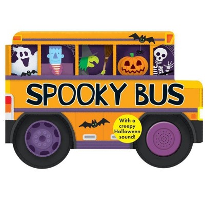 Spooky Bus - (Shaped Board Books) by  Roger Priddy (Board Book)