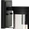 Progress Lighting Belden 1-Light Outdoor Wall Lantern in Black, Clear Seeded Glass, Wet Rated - 2 of 3