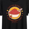 Women's - Friends - They've Ruined Cranberry Day Oversized Graphic T-Shirt - 2 of 4