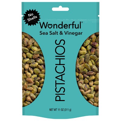 Wonderful Pistachios No Shells Sea Salt & Vinegar - 11oz