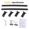 Roof Rack Cross Bars, Chevy Suburban Cross Bars - 2015-2020 Tahoe Compatible for Cargo, Luggage, Kayak, Bike - 4 of 4