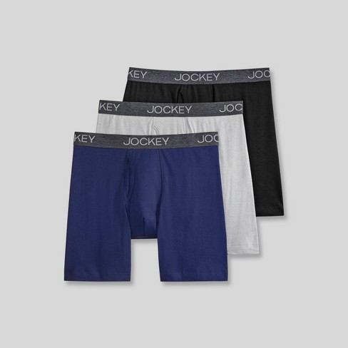 Jockey Generation™ Boys' 3pk Boxer Briefs - Navy/gray/black L : Target