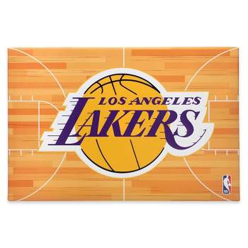 NBA Los Angeles Lakers Court Canvas Wall Sign