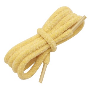 INSPIRE CHIC Round Fuzzy Hairy Soft Wide Shoelaces for Casual Shoes 2 Pairs - 1 of 4