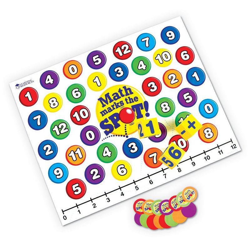 Learning Resources Math Marks The Spot Floor Game, Addition & Subtraction, Ages 5+, 5 of 6