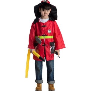Dress Up America Fire Fighter Role Play Dress Up Set - Ages 3-8 - 1 of 4