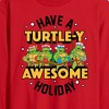 Men's - Teenage Mutant Ninja Turtles - Turtley Awesome Group Long Sleeve Graphic T-Shirt - 2 of 3
