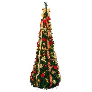 Karl Home Lighted Pop Up Artificial Christmas Tree - 1 of 4