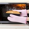 REGALWOVEN Oven Mitts and Pot Holders Sets of 4, Heat Resistant Oven Gloves and Pot Holders with Non-Slip Silicone Surface for Kitchen - 3 of 4