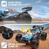 Skirfy Remote Control Car, 1:18 Remote Control Monster Truck All-Terrain 2.4GHz RTR RC Cars W/ 2 Batteries for Kids Toys Gift - 3 of 4