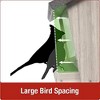 Nature's Way Cedar Hopper Bird Feeder With Suet Cage - 6 QT - 3 of 3