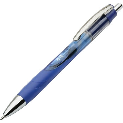 Skilcraft Vista Gel Pen Rubber Grip .7mm Medium Pt. 12/Pk BE 5068502