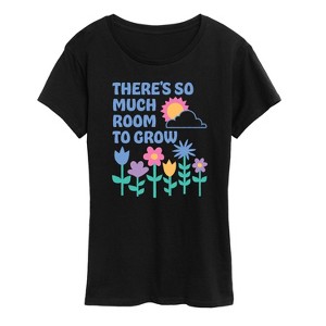 Women's - Instant Message - So Much Room To Grow Short Sleeve Graphic T-Shirt - 1 of 4