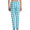 Just Love Womens Buffalo Plaid Knit Jersey Pajama Pants - Buffalo Check Jogger PJ Bottom - 3 of 3