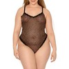 Smart & Sexy Women's Sheer Lace & Mesh Bodysuit - 3 of 4