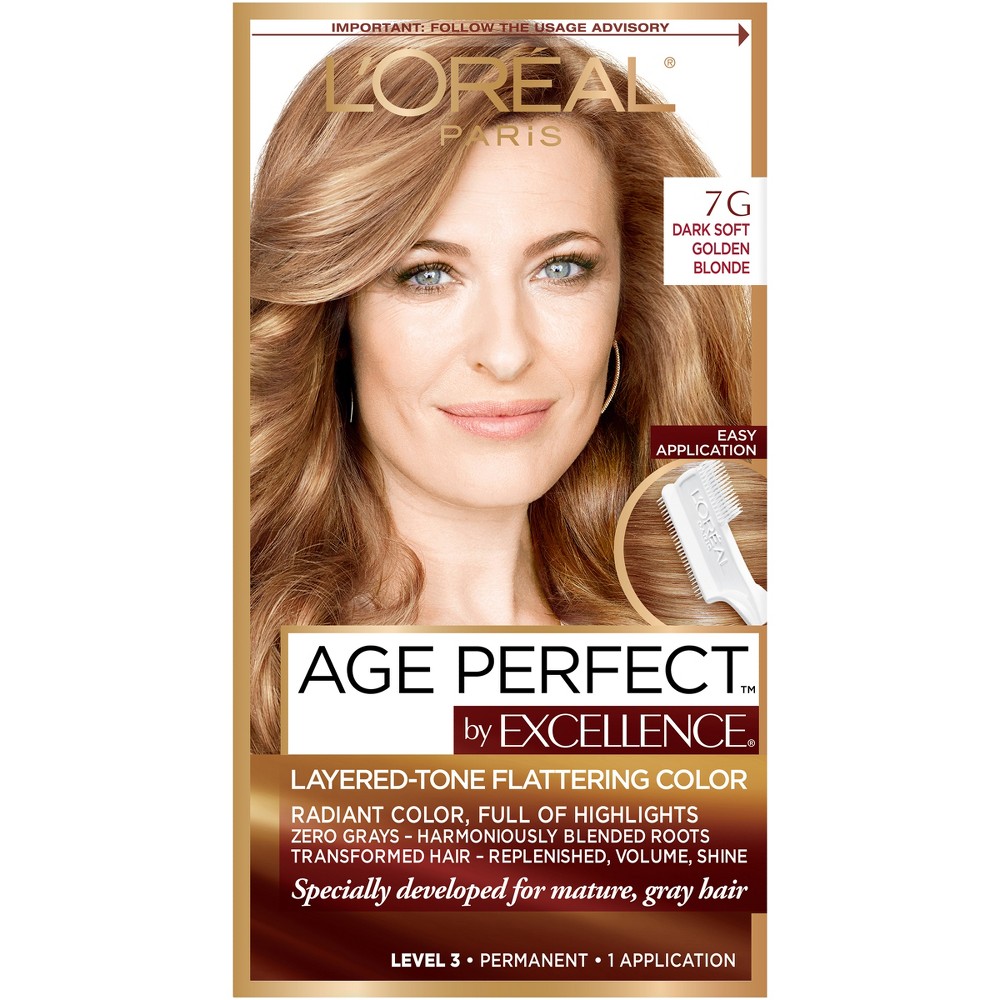 UPC 071249292891 product image for L'Oreal Paris Excellence Age Perfect Layered-Tone Flattering Color- 7G Dark Soft | upcitemdb.com