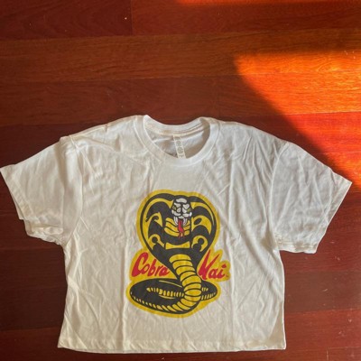 Cobra Kai Yellow And Black Cobra Women's White 21