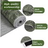 GustoWave Modern Machine Washable Area Rug, Floor Carpet for Living Room, Green - 4 of 4