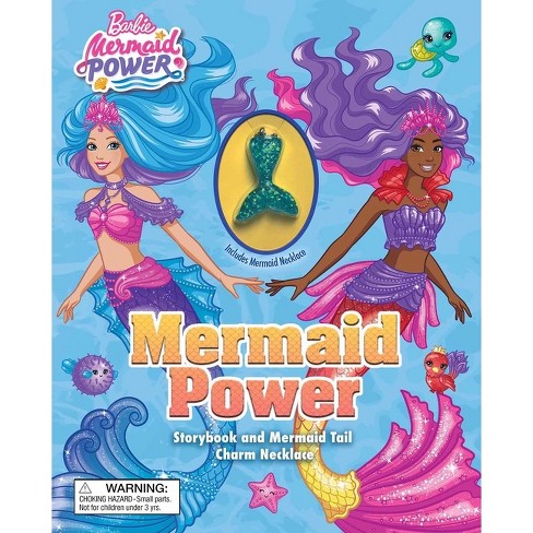 Barbie: Mermaid Power - (Book with Necklace) (Hardcover) - image 1 of 1
