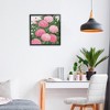 Stupell Industries Pink Hydrangea Impressions Framed Giclee Art, Black, 12" x 12" - 3 of 4