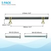 Unique Bargains Kitchen Cabinet Handles Long-lasting Drawer Pull 6.3 Inch Hole Center - 2 of 4