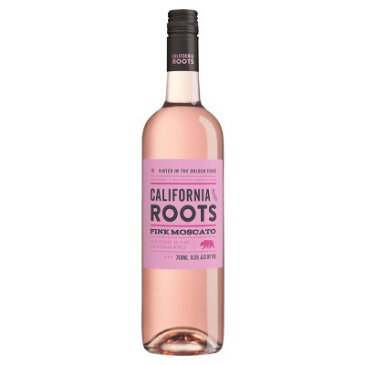 Pink Moscato Wine - 750ml Bottle - California Roots™