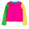 RuffleButts Gender Inclusive Long Sleeve Full Zip Rash Guard - 2 of 4