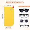 Unique Bargains Felt Soft Storage Scratch-Resistant Women Men Eyeglasses Bag 3 Pcs - 2 of 4