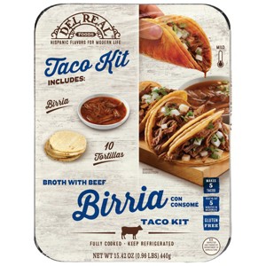 Del Real Foods Birria Taco Kit - 15.42oz - 1 of 4