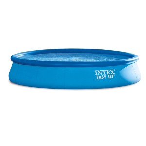 Intex 15ft x 33in Easy Set Above Ground Swimming Pool and 530 GPH Filter Pump - 1 of 4