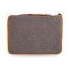 RadioShack 15.6" Nylon Laptop Protector Sleeve With Handle Gray and Orange 2605148 - 2 of 4