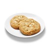 White Chip Macadamia Cookies with Ghirardelli - 6ct/13.5oz - Favorite Day™ - image 2 of 3