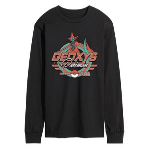 Men's - Pokémon - Deoxys Racing Long Sleeve Graphic T-Shirt - 1 of 3