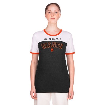 MLB San Francisco Giants Women's Bi-Blend Ringer T-Shirt