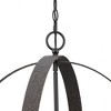 Progress Lighting Allegheny 1 - Light Chandelier in  Matte Black - 3 of 4