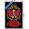 Trends International Disney Tim Burton's The Nightmare Before Christmas - Fearful Vision Framed Wall Poster Prints - 3 of 4
