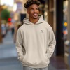 Dalix Astronaut Embroidery Relaxed Hoodie Soft Fleece Sweatshirt Fit Lounge Mens - 3 of 4