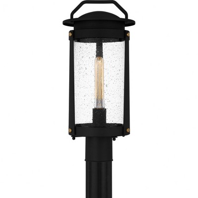 Quoizel Lighting Clifton 1 - Light Post Light in  Earth Black