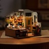 ROBOTIME Cozy Kitchen DIY Miniature House Kit Birthday Gifts for Adult Boys & Girls, 7.3"*6.7"*7.5" - 2 of 4