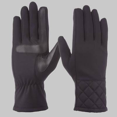 Isotoner Quilted Spandex Gloves