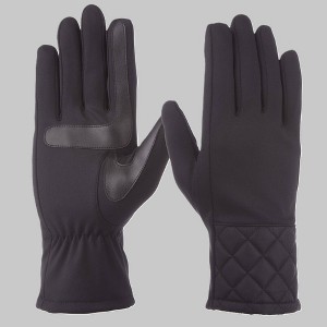 Isotoner Quilted Spandex Gloves - 1 of 3