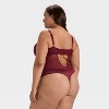 Women's Lace Unlined Lingerie Bodysuit - Auden™ - 2 of 3