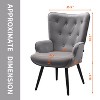 Cozy Upholstered Lounge Chair - 2 of 2