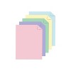 Astrobrights Astrodesigns 65 lb. Paper 8.5" x 11" Assorted Pastel Colors 50 Sheets/Pack (91803) - 2 of 4