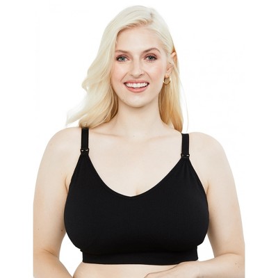 Seamless Rib Knit Maternity And Nursing Bra - Motherhood